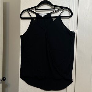 Market & Spruce Black Sleeveless Top